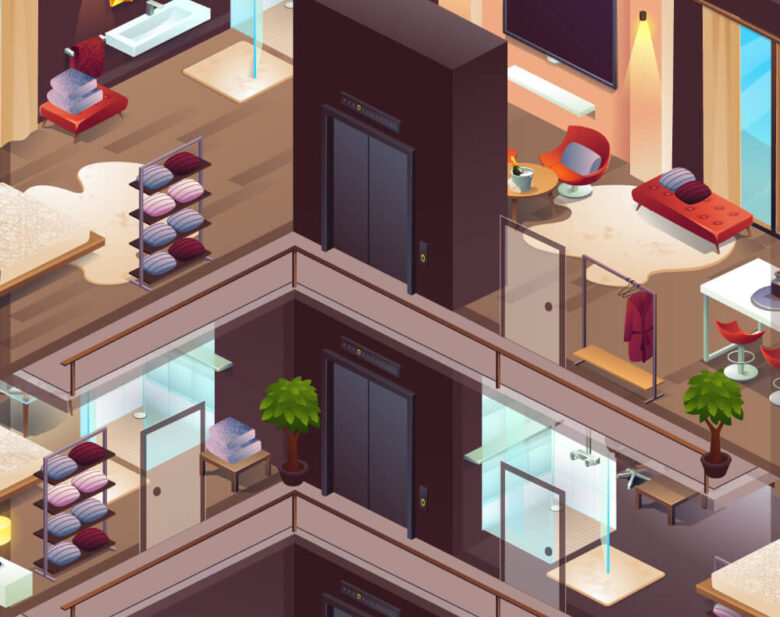 Game assets for a hidden object project