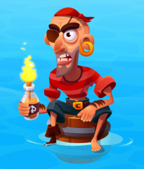 Exploding Oceans - 2d graphics design