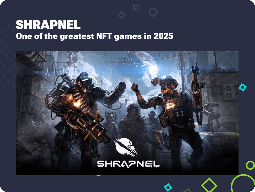 Shrapnel - one of the most popular NFT Games in 2025